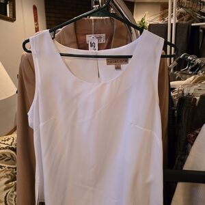 Notations White Women's SHELL Blouse